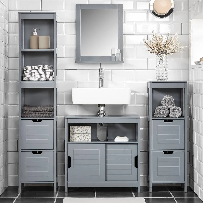 Meuble Sous Vasque FRG128-SG 6 Meuble Sous Vasque FRG128-SG – Image 4