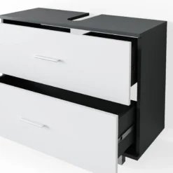 Salle De Bains Ilias Anthracite (2 él.) -Domublis Soldes Magasin 0547c0547a434bc7bab55f681f6824f0