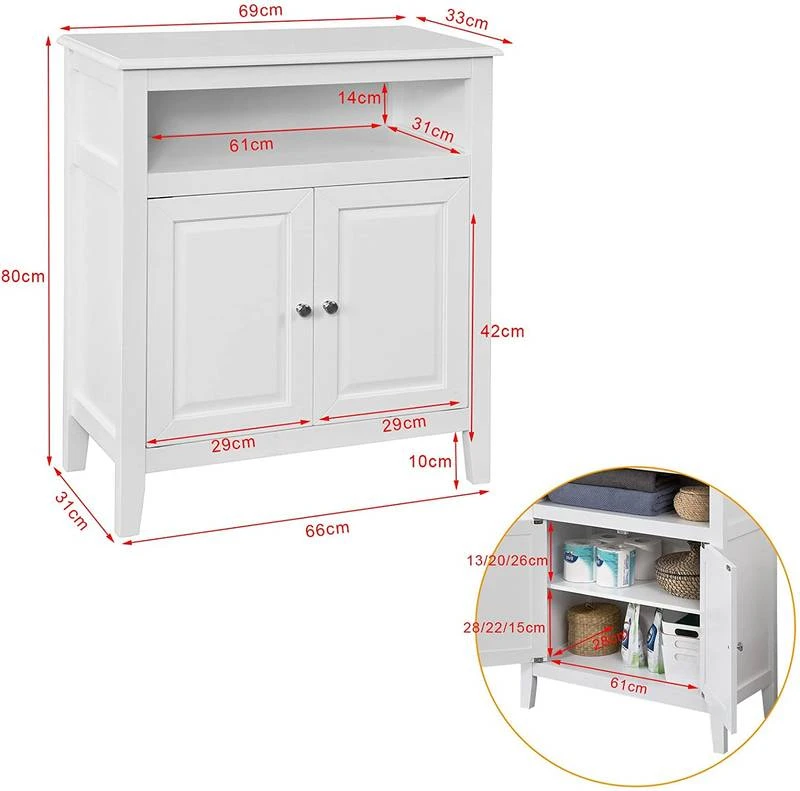 Meuble Bas De Salle De Bain FRG204-DG 15 Meuble Bas De Salle De Bain FRG204-DG – Image 13