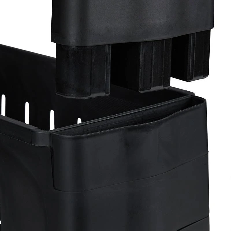 Étagère De Cuisine à Roulettes 4 Niveaux 8 Étagère De Cuisine à Roulettes 4 Niveaux – Image 6