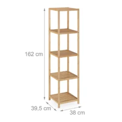 Étagère De Salle De Bain à 5 niveaux -Domublis Soldes Magasin 0abd383accde43f290d5bfbcf0e51962