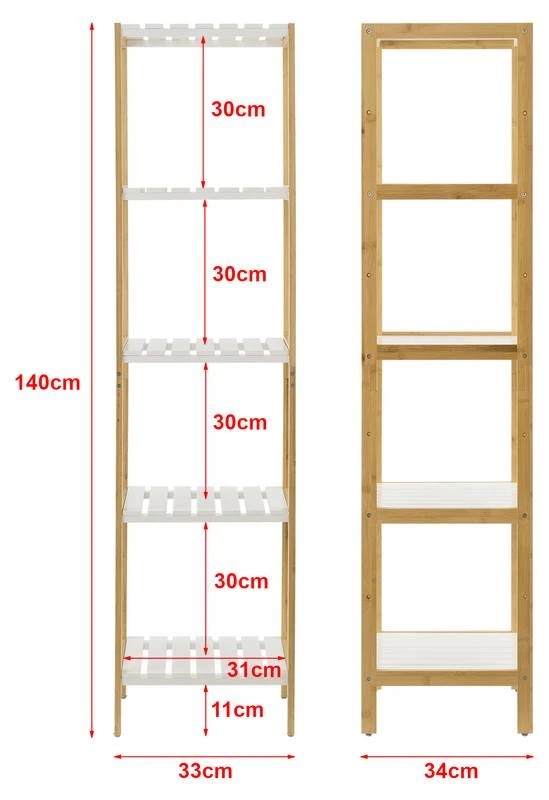 Étagère De Rangement Balsfjord Bambou 22 Étagère De Rangement Balsfjord Bambou – Image 20