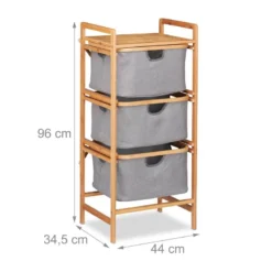 Panier à Linge En Bambou à 3 Corbeilles 20 Panier à Linge En Bambou à 3 Corbeilles -Domublis Soldes Magasin 0f0f1a6114a049b49b51c7e0d1b88f1c