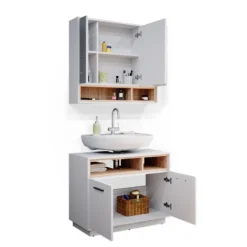 Salle De Bain Beatrice (2 éléments) -Domublis Soldes Magasin 0fd132639d4542a4aa476e913c05d754