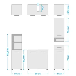 Ensemble Pour Salle De Bain Negril -Domublis Soldes Magasin 1000087606 191023 08592300013 SKETCH DETAILS P000000001000087606 sketch