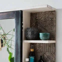 Armoire à Glace Goa White -Domublis Soldes Magasin 1000104139 180808 14485302 GALLERYIMAGES P000000001000104139