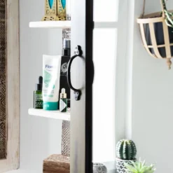 Armoire à Glace Goa White -Domublis Soldes Magasin 1000104139 180808 14485403 GALLERYIMAGES P000000001000104139