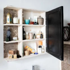 Armoire à Glace Goa White -Domublis Soldes Magasin 1000104139 180808 14485405 GALLERYIMAGES P000000001000104139