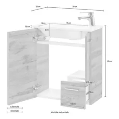 Meuble Lavabo Matteo -Domublis Soldes Magasin 1000124121 180711 09095503 GALLERYIMAGES P000000001000124121