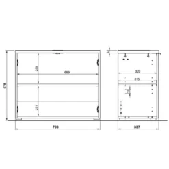 Salle De Bain Pescara VII (4 éléments ) -Domublis Soldes Magasin 1000149077 181219 16285800004 GALLERYIMAGES P000000001000149077