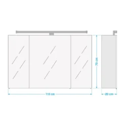 Armoire De Toilette Quickset 936 II -Domublis Soldes Magasin 1000175295 211005 125321000543 SKETCH DETAILS P000000001000175295 sketch
