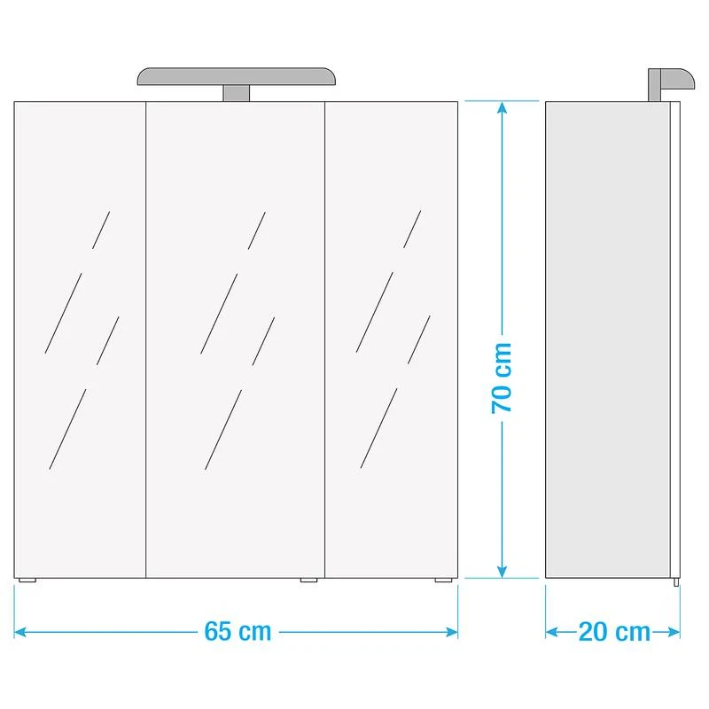 Armoire De Toilette Mila 7 Armoire De Toilette Mila – Image 5