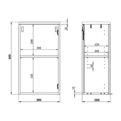 Meuble Haut Pescara 22 Meuble Haut Pescara -Domublis Soldes Magasin 1000191986 191107 09520100031 SKETCH DETAILS P000000001000191986 sketch
