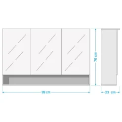Armoire De Toilette Lombos 11 Armoire De Toilette Lombos -Domublis Soldes Magasin 1000192625 211209 1643000000505 SKETCH DETAILS P000000001000192625 sketch