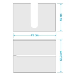 Meuble Avec Vasque Tiberio II -Domublis Soldes Magasin 1000194085 191115 13255700119 SKETCH DETAILS P000000001000194085 sketch