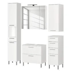 Salle De Bain Arvada II (5 éléments) -Domublis Soldes Magasin 1000205937 200221 13364200071 DETAILS P000000001000205937