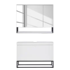 Salle De Bain Zaddy I (2 éléments) -Domublis Soldes Magasin 1000207892 220221 030 DETAILS P000000001000207892