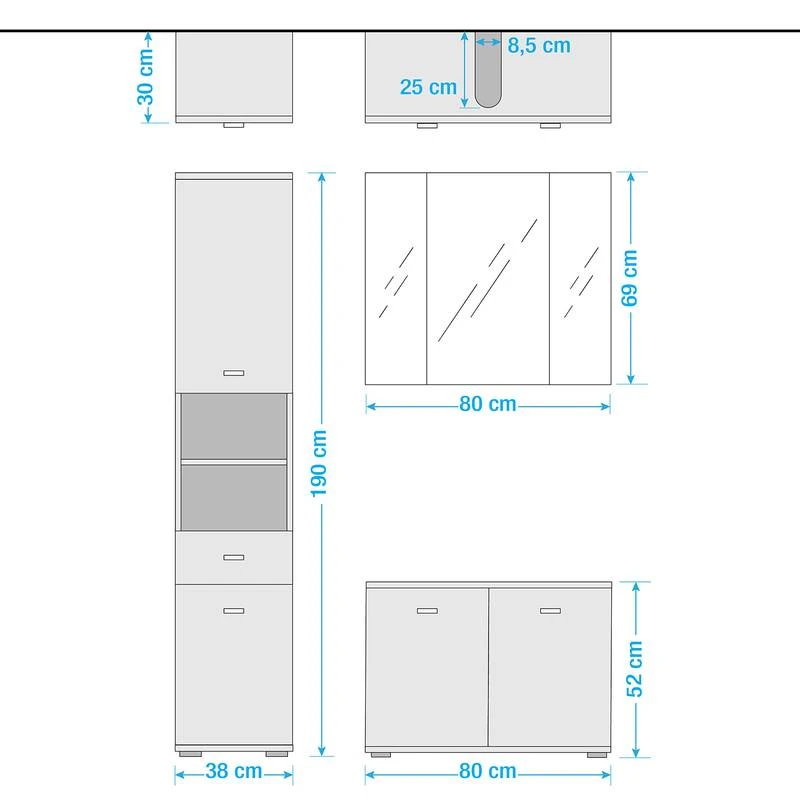 Salle De Bain 3 éléments Wyntoon III 12 Salle De Bain 3 éléments Wyntoon III – Image 10