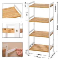 Étagère De Salle De Bain Lowland -Domublis Soldes Magasin 1000227251 201007 14033300006 DETAILS P000000001000227251
