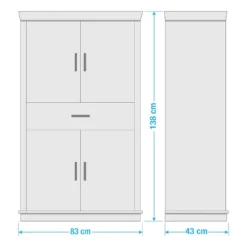 Armoire De Salle De Bain Jasmund -Domublis Soldes Magasin 1000231375 211201 170630000534 SKETCH DETAILS P000000001000231375 sketch