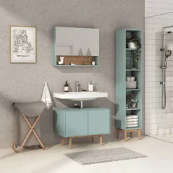 Salle De Bain Lindholm V (3 éléments) 38 Salle De Bain Lindholm V (3 éléments) -Domublis Soldes Magasin 1000247810 210914 15363300055 MOOD DETAILS P000000001000247810 mood