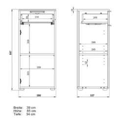 Meuble Bas Avino -Domublis Soldes Magasin 1000262238 210428 14101800008 SKETCH DETAILS P000000001000262238 sketch