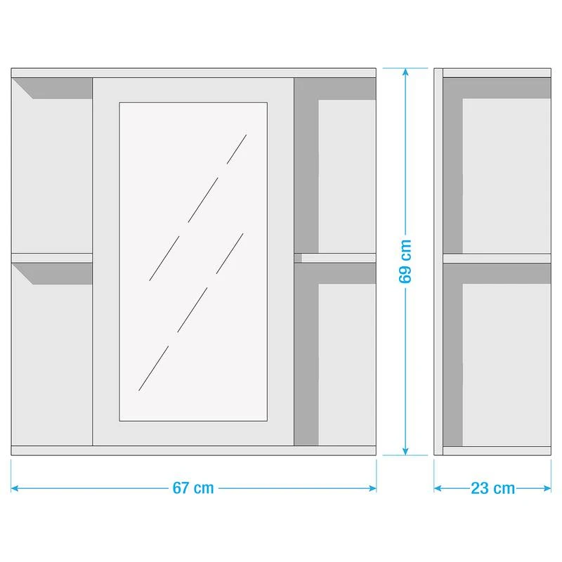 Armoire De Toilette Osino 7 Armoire De Toilette Osino – Image 5
