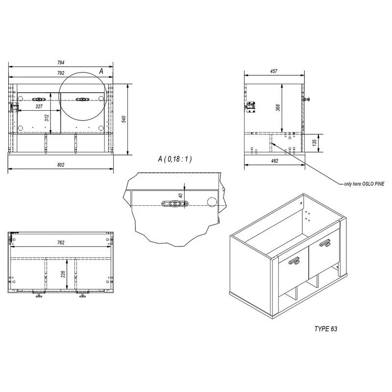 Meuble Avec Vasque Lewk II 10 Meuble Avec Vasque Lewk II – Image 8