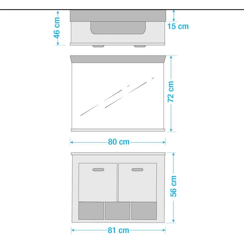 Salle De Bain Lewk XIV (2 éléments) 11 Salle De Bain Lewk XIV (2 éléments) – Image 9