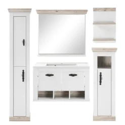 Salle De Bain Lewk XVIII (5 éléments) -Domublis Soldes Magasin 1000281728 210728 08083800340 DETAILS P000000001000281728