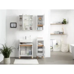 Armoire Murale Tiberio 9 Armoire Murale Tiberio -Domublis Soldes Magasin 1000287321 210902 08012000018 MOOD DETAILS P000000001000287321 mood