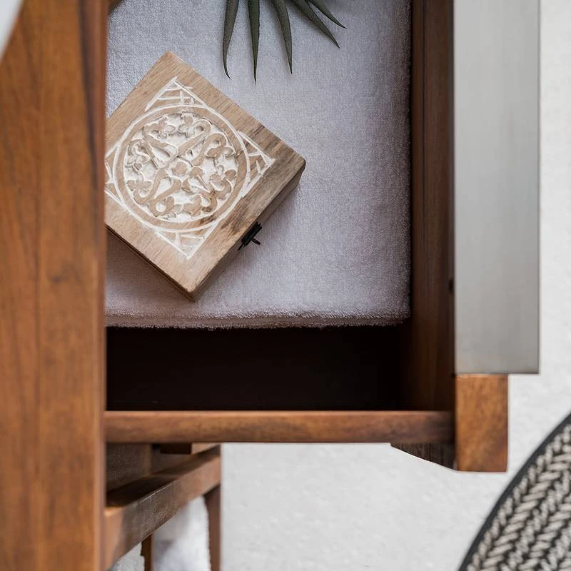 Meuble Avec Vasque TRANGLE 2 Tiroirs 17 Meuble Avec Vasque TRANGLE 2 Tiroirs – Image 15