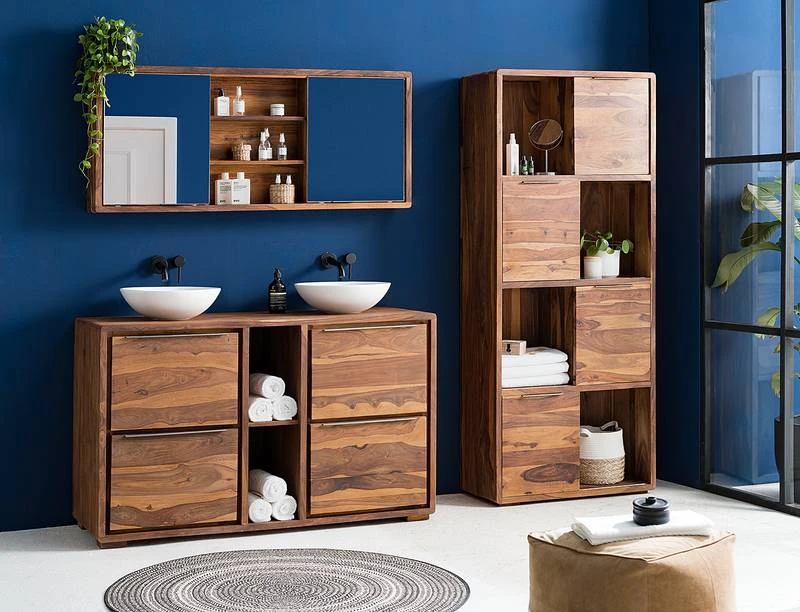 Salle De Bain TRANGLE - 3 élém. - 220 Cm 4 Salle De Bain TRANGLE - 3 élém. - 220 Cm – Image 2