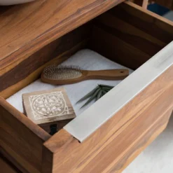 Salle De Bain TRANGLE - 3 élém. - 220 Cm 39 Salle De Bain TRANGLE - 3 élém. - 220 Cm -Domublis Soldes Magasin 1000294487 230224 062 DETAILS P000000001000294487