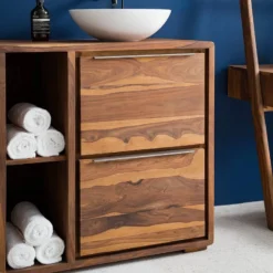 Salle De Bain TRANGLE - 3 élém. - 220 Cm 41 Salle De Bain TRANGLE - 3 élém. - 220 Cm -Domublis Soldes Magasin 1000294487 230224 064 DETAILS P000000001000294487