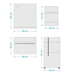 Salle De Bain Farson VI (4 éléments) 21 Salle De Bain Farson VI (4 éléments) -Domublis Soldes Magasin 1000305925 211118 065111000555 SKETCH DETAILS P000000001000305925 sketch