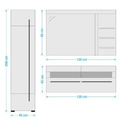 Salle De Bain Farson XIX (3 éléments) 21 Salle De Bain Farson XIX (3 éléments) -Domublis Soldes Magasin 1000305931 211118 065112000576 SKETCH DETAILS P000000001000305931 sketch