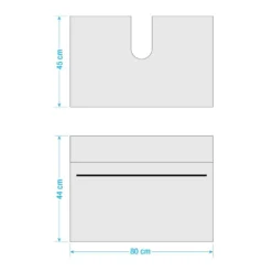 Salle De Bain Farson IV (5 éléments) -Domublis Soldes Magasin 1000305932 211109 12394200771 SKETCH DETAILS P000000001000305932 sketch