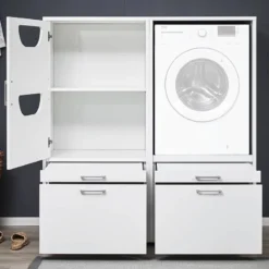 Armoire Pour Machine à Laver Kielce IX -Domublis Soldes Magasin 1000310419 211124 151159000125 DETAILS P000000001000310419