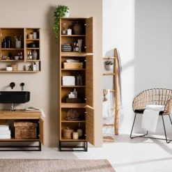 Salle De Bain Nozza I - 3 éléments -Domublis Soldes Magasin 1000319425 230323 021 MOOD DETAILS P000000001000319425 mood