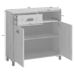 Meuble Bas Vendooren -Domublis Soldes Magasin 1000341055 220315 500 SKETCH DETAILS P000000001000341055 sketch