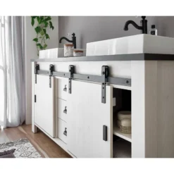 Meuble Avec Double Vasque Shutter -Domublis Soldes Magasin 1000348703 220505 024 MOOD DETAILS P000000001000348703 mood