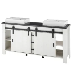 Meuble Avec Double Vasque Shutter -Domublis Soldes Magasin 1000348703 220505 050 DETAILS P000000001000348703