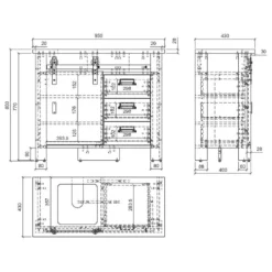 Meuble Avec Vasque Shutter 19 Meuble Avec Vasque Shutter -Domublis Soldes Magasin 1000348712 220505 501 SKETCH DETAILS P000000001000348712 sketch