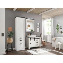 Salle De Bain Shutter V (3 éléments.) 37 Salle De Bain Shutter V (3 éléments.) -Domublis Soldes Magasin 1000348741 220505 020 MOOD DETAILS P000000001000348741 mood