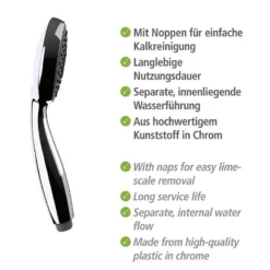 Wenko Pommeau De Douche Basic Line III -Domublis Soldes Magasin 1000352462 220519 032 DETAILS P000000001000352462