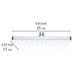 Wenko Pommeau De Douche Cleaning II -Domublis Soldes Magasin 1000352463 220519 500 SKETCH DETAILS P000000001000352463 sketch