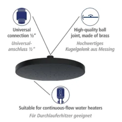 Wenko Pommeau De Douche Cleaning I -Domublis Soldes Magasin 1000352482 220519 032 DETAILS P000000001000352482
