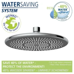 Wenko Pommeau De Douche Watersaving II -Domublis Soldes Magasin 1000352485 220519 030 DETAILS P000000001000352485