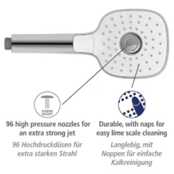 Wenko Pommeau De Douche Powerboost II -Domublis Soldes Magasin 1000352554 220519 032 DETAILS P000000001000352554